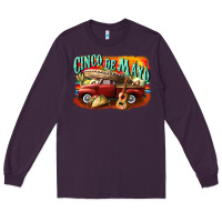 Plum cinco de mayo truck Long Sleeve Tee - CowGirlArtShop