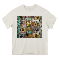 Cream Senior 2023 western Heavy Core Tee - NancyCooperArtShop