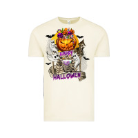 Vintage Arctic Happy Halloween with Skeleton Vintage Tee - texasbilliewilder
