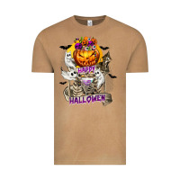 Vintage Camel Happy Halloween with Skeleton Vintage Tee - texasbilliewilder