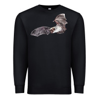 Black mexican free tailed bat Premium Sweatshirt - LillyAllenDesigns