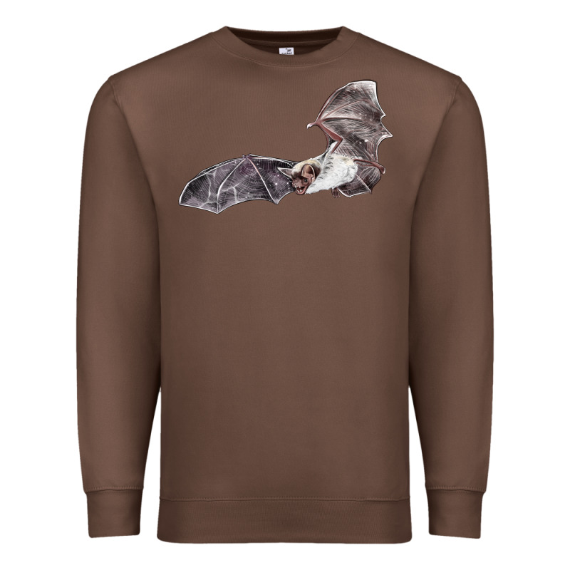 Mexican Free Tailed Bat Premium Sweatshirt by LillyAllenDesigns | Teevron