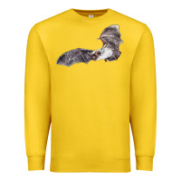 Lemon mexican free tailed bat Premium Sweatshirt - LillyAllenDesigns