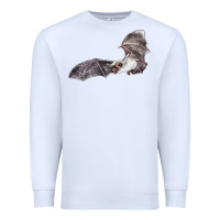 White mexican free tailed bat Premium Sweatshirt - LillyAllenDesigns
