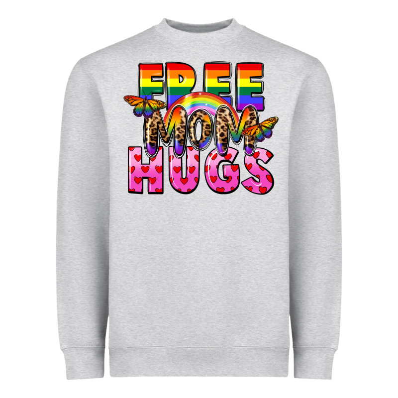 Free Mom Hugs Heavyweight Sweatshirt by FaDigitalArtStudio | Teevron
