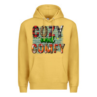 Antique Gold cozy and comfy Premium Hoodie - FaDigitalArtStudio