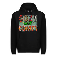 Black cozy and comfy Premium Hoodie - FaDigitalArtStudio
