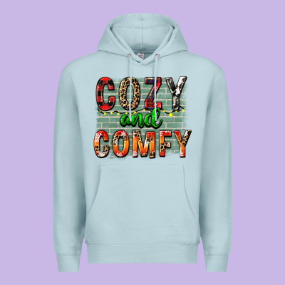 Cozy And Comfy Premium Hoodie Designed By Fadigitalartstudio