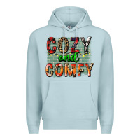 Blue Mist cozy and comfy Premium Hoodie - FaDigitalArtStudio