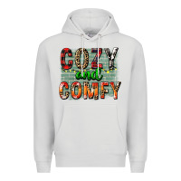 Dove Grey cozy and comfy Premium Hoodie - FaDigitalArtStudio
