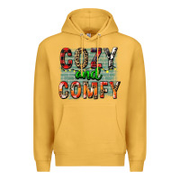Mustard cozy and comfy Premium Hoodie - FaDigitalArtStudio