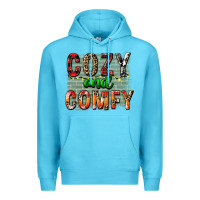 Ocean Blue cozy and comfy Premium Hoodie - FaDigitalArtStudio