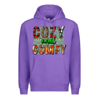 Purple cozy and comfy Premium Hoodie - FaDigitalArtStudio