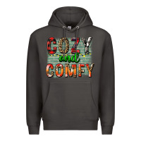 Smoke cozy and comfy Premium Hoodie - FaDigitalArtStudio