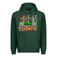 Sports Green cozy and comfy Premium Hoodie - FaDigitalArtStudio