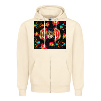 Sandshell sugar skull tumbler Zipper Hoodie - BundleAndBundleShop