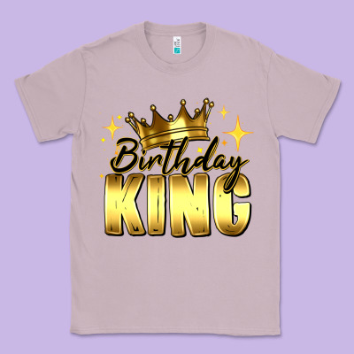 Birthday King Classic Tee Designed By Ranaportraitstore