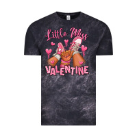 Cloud Black Little miss Valentine afro kid sneakers Vintage Tee - RanaPortraitStore