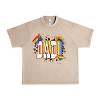 French Oak Dad Pride Urban Heavy Tee - NancyCooperArtShop