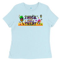 Baby Blue thick and a treat libbey glass Ladies Tee - BundleAndBundleShop