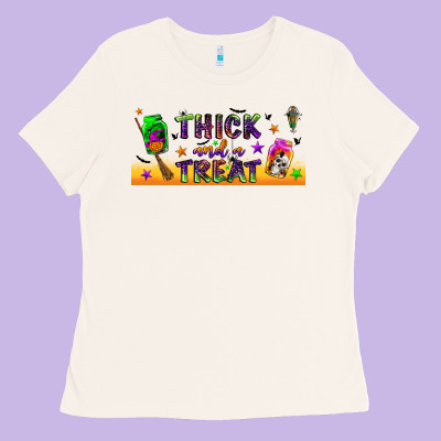 Thick And A Treat Libbey Glass Ladies Tee Designed By Bundleandbundleshop