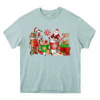 Arona Santa coffee cups Heavy Core Tee - NancyCooperArtShop