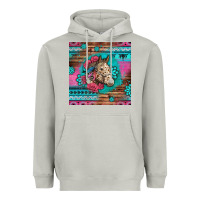 Moon Dust floral horse Heavyweight Hoodie - LillyAllenDesigns