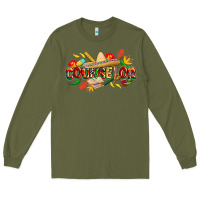 Army Green cinco de mayo counselor Long Sleeve Tee - CowGirlArtShop