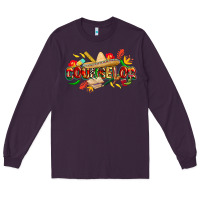 Plum cinco de mayo counselor Long Sleeve Tee - CowGirlArtShop