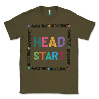 Army Green Head Start Printable Classic Tee - Bettercallsaul