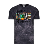 Cloud Black Western For The Love of Halloween Vintage Tee - texasbilliewilder