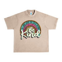 French Oak be kind   leopard Urban Heavy Tee - JahusDesignShop