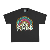 Pigment Black be kind   leopard Urban Heavy Tee - JahusDesignShop