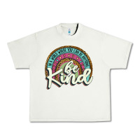 Pistachio be kind   leopard Urban Heavy Tee - JahusDesignShop