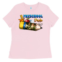 Bubblegum Pink preschool Ladies Tee - BundleAndBundleShop