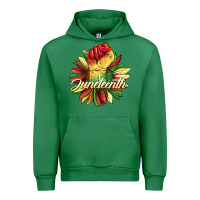 Emerald juneteenth fist sunflower Urban Hoodie - BarkalooDesign