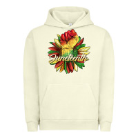 Pigment Pistachio juneteenth fist sunflower Urban Hoodie - BarkalooDesign