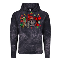 Cloud Black Christmas Joy skeleton Vintage Hoodie - NancyCooperArtShop