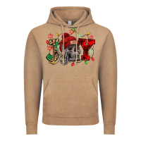 Vintage Coffee Christmas Joy skeleton Vintage Hoodie - NancyCooperArtShop