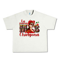 Pistachio La mama mos Chingona Urban Heavy Tee - NancyCooperArtShop