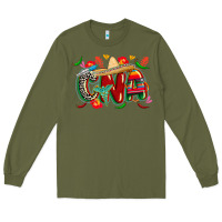 Army Green cinco de mayo cna Long Sleeve Tee - CowGirlArtShop