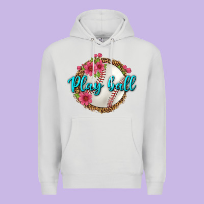 Play Ball Baseball Premium Hoodie Designed By Bundleandbundleshop