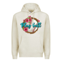 Oatmeal Heather play ball baseball Premium Hoodie - BundleAndBundleShop