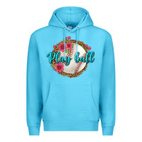 Ocean Blue play ball baseball Premium Hoodie - BundleAndBundleShop