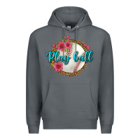 Rock play ball baseball Premium Hoodie - BundleAndBundleShop