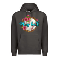Smoke play ball baseball Premium Hoodie - BundleAndBundleShop