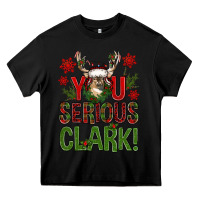 Black You serious clark deer Heavy Core Tee - NancyCooperArtShop