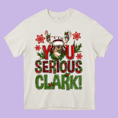 You Serious Clark Deer Heavy Core Tee Designed By Nancycooperartshop
