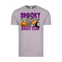 Vintage Zinc Spooky babes club Vintage Tee - texasbilliewilder