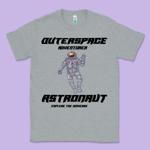 Outer Space Adventurer Astronaut Classic Tee Designed By Bettercallsaul